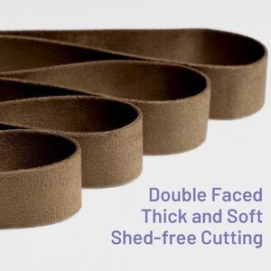 Khaki Velvet Ribbon Double Faced 1 “ x 20 Yard Ribbon:Gift Wrapping Bow Making